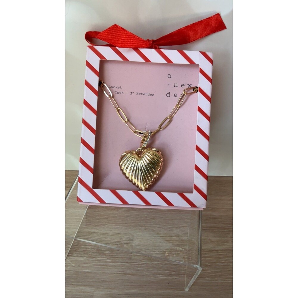 Heart Locket Necklace | a new day